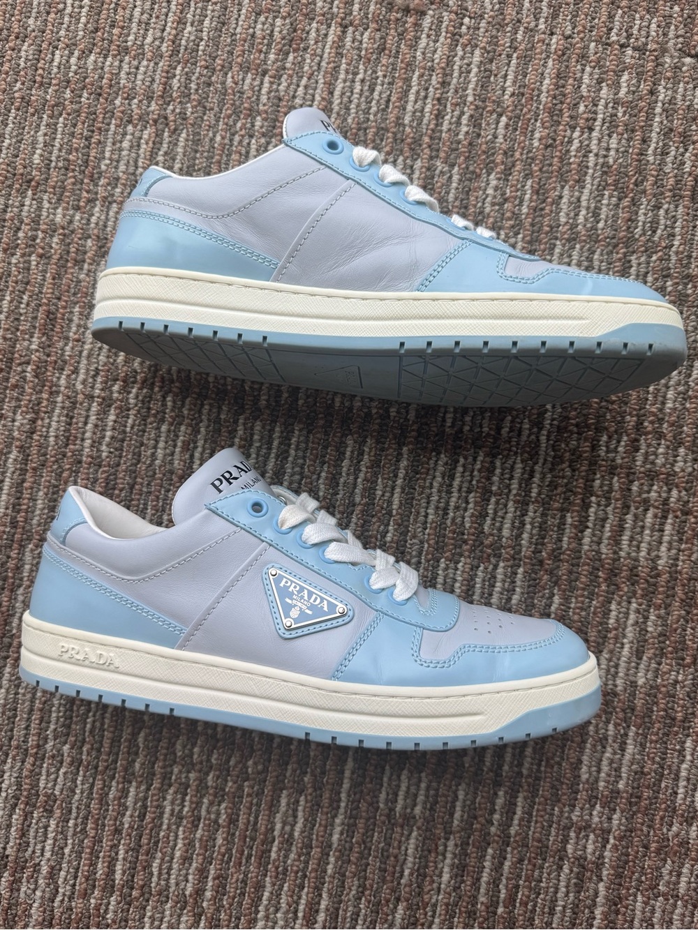 Prada Leather Sneakers - Picture 5 of 11